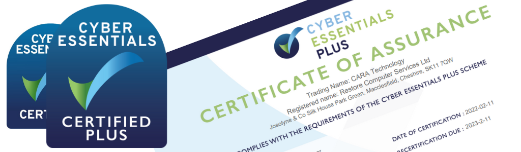 Cyber Essentials Certification by CARA Technology
