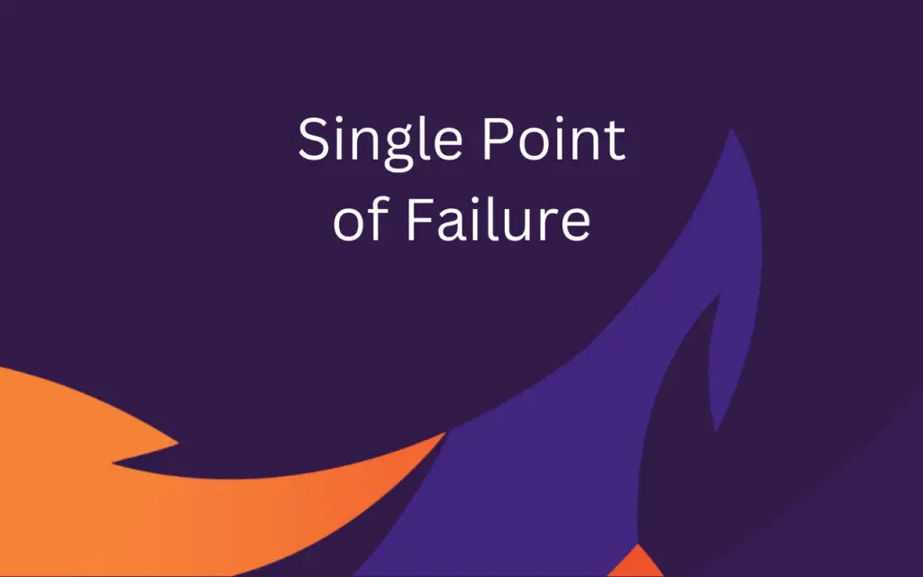 Single Point of Failure by CARA Technology